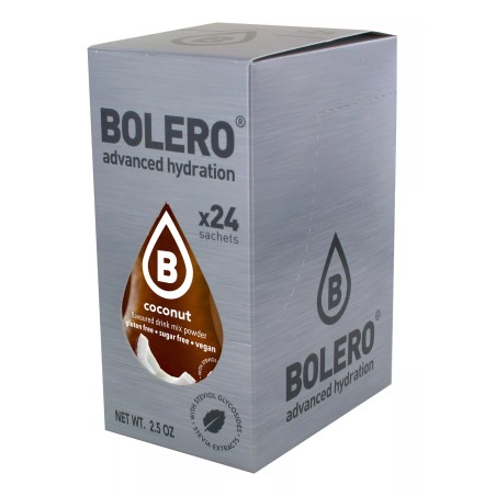 Coconut - Box of 24 Sachets (24x3g) sugar-free drink - BOLERO®