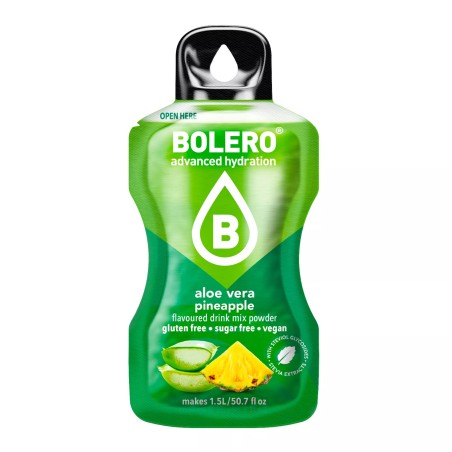Aloe Vera+Pineapple - 9g Sachet makes 1500ml of ready sugar-free drink - BOLERO®