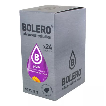 Plum - Box of 24 Sachets (24x3g) sugar-free drink - BOLERO®