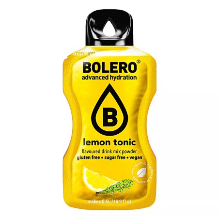 Lemon Tonic - 3g Sachet for 500ml of ready sugar-free drink - BOLERO®