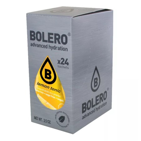 Lemon Tonic - Box of 24 Sachets (24x3g) sugar-free drink - BOLERO®