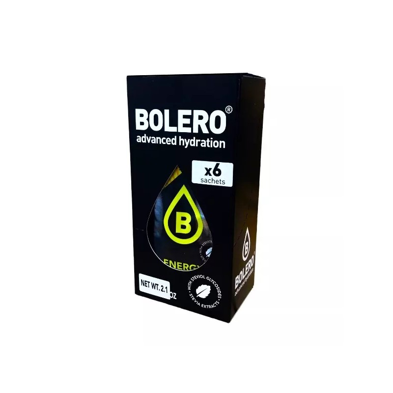 Energy Original - Box of 6 Sachets (6x7g) sugar-free energetic drink - BOLERO®