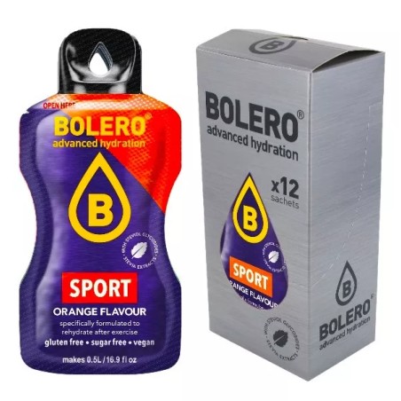 Sport - Box of 12 Sachets (12x3g) sugar-free drink - BOLERO®