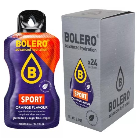 A3) Sport - Box of 24 Sachets (24x3g) sugar-free drink - BOLERO®