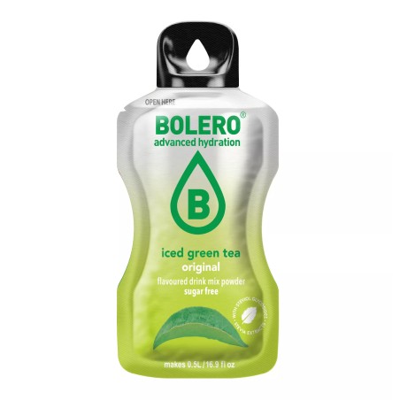 Iced Green Tea Original - 3g Sachet makes 500ml of ready sugar-free drink - BOLERO®