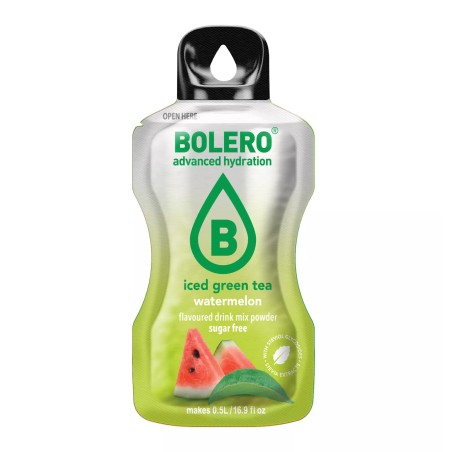 Iced Green Tea Watermelon - 3g Sachet makes 500ml of ready sugar-free drink - BOLERO®