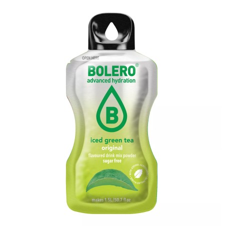 Iced Green Tea Original - 8g Sachet makes 1500ml of ready sugar-free drink - BOLERO®