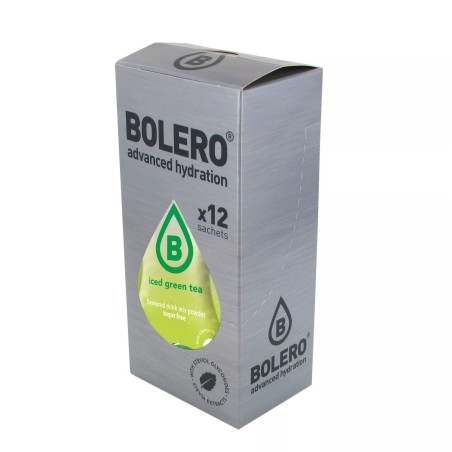 Iced Green Tea Matcha - Box of 12 Sachets (12x3g) makes 6L. of sugar-free drink - BOLERO®