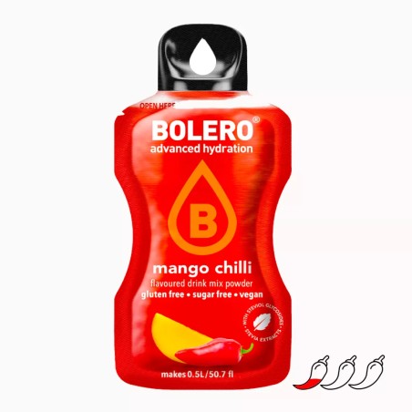 Mango Chilli - 3g Sachet makes 500ml of ready sugar-free drink - BOLERO®