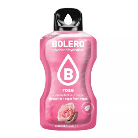 Rose - 3g Sachet makes 500ml of ready sugar-free drink - BOLERO®