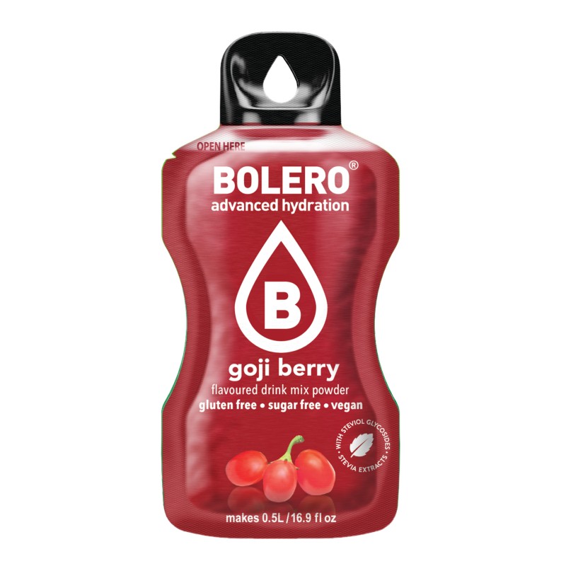 Goji Berry - Box of 12 Sachets (12x3g) sugar-free drink - BOLERO®
