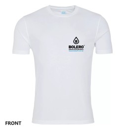 L) White Cotton T-shirt (Front & Back Printed) 2025 Limited Edition - BOLERO®