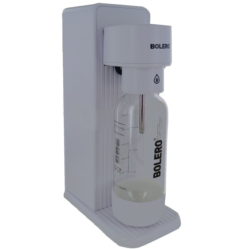 9E) Branded Sparkling Drink Machine + 2 Bottles - BOLERO®