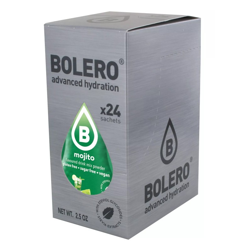 Mojito - 24 Sachets (24x9g) makes 36L. of sugar free drink.- BOLERO®