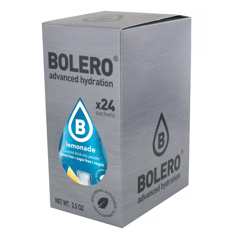 Lemonade - 24 Sachets (24x9g) makes 36L. of sugar free drink.- BOLERO®