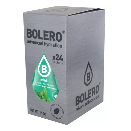 Mint - 24 Sachets (24x9g) makes 36L. of sugar free drink.- BOLERO®