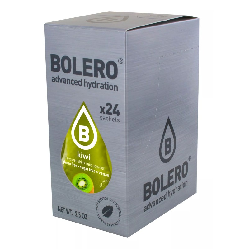 Kiwi - 24 Sachets (24x9g) makes 36L. of sugar free drink.- BOLERO®