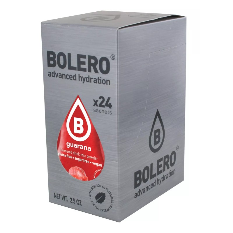 Guarana - 24 Sachets (24x9g) makes 36L. of sugar free drink.- BOLERO®