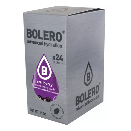 Acai Berry - 24 Sachets (24x9g) makes 36L. of sugar free drink.- BOLERO®