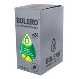 Aloe Vera+Pineapple - 24 Sachets (24x9g) makes 36L. of sugar free drink.- BOLERO®