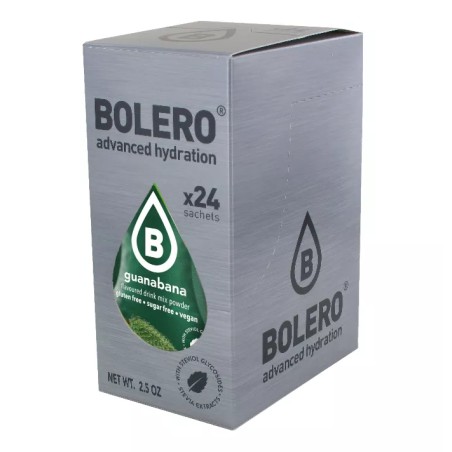 Guanabana - 24 Sachets (24x9g) makes 36L. of sugar free drink.- BOLERO®