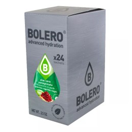 Aloe Vera+Pomegranate - 24 Sachets (24x9g) makes 36L. of sugar free drink.- BOLERO®