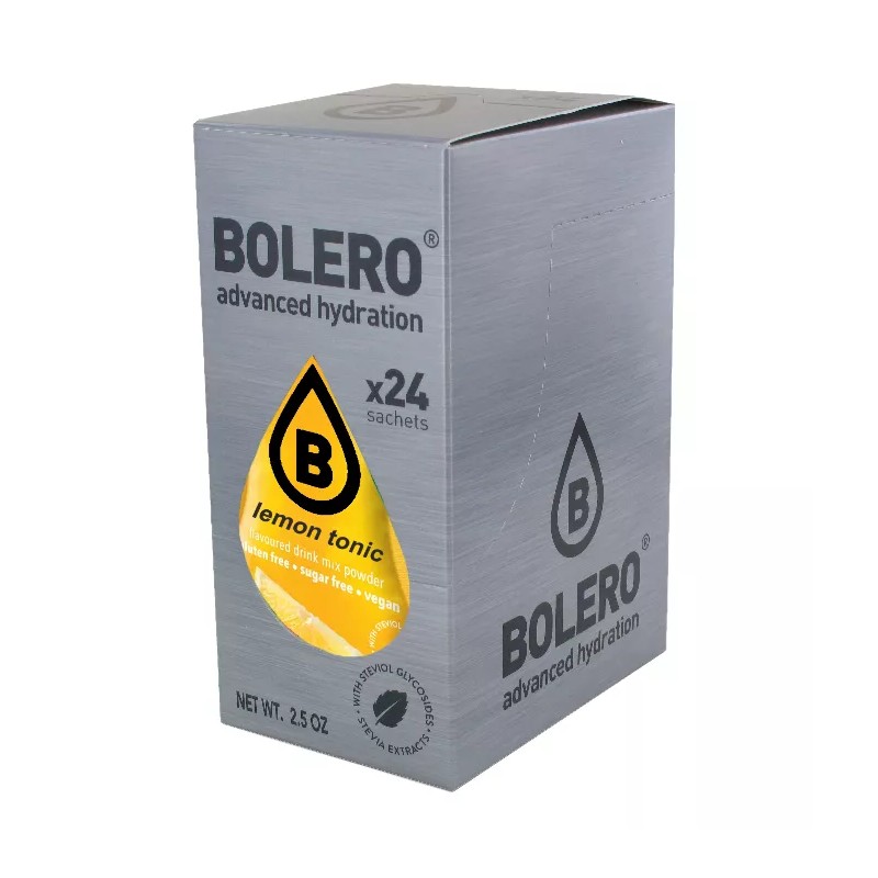 Lemon Tonic - 24 Sachets (24x9g) makes 36L. of sugar free drink.- BOLERO®