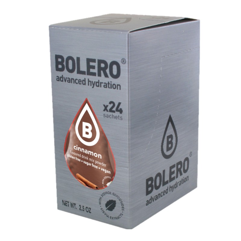 Cinnamon - 24 Sachets (24x9g) makes 36L. of sugar free drink.- BOLERO®