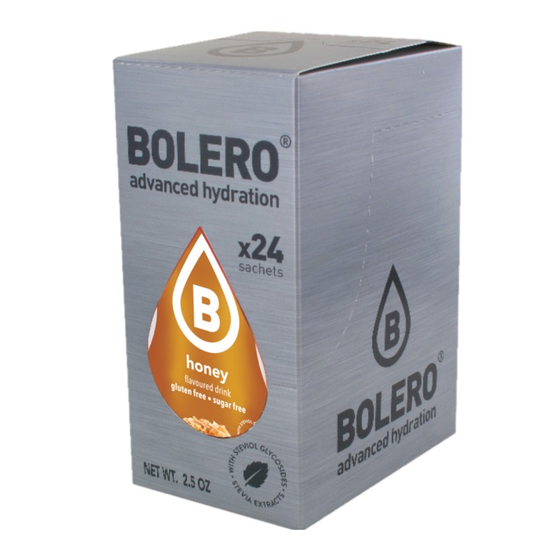 Honey - 24 Sachets (24x9g) makes 36L. of sugar free drink.- BOLERO®