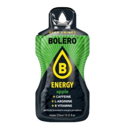 `Energy Apple - 7g Sachet makes 250ml of ready sugar-free energetic drink rich in vitamins- BOLERO®
