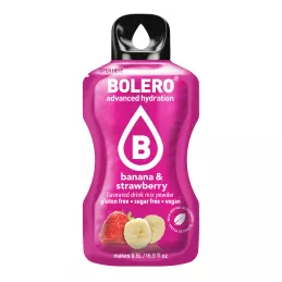 Banana+Strawberry - 9g Sachet for 1500ml of ready sugar-free drink - BOLERO®