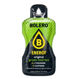 `Energy Green Iced Tea - 7g Sachet makes 250ml of ready sugar-free energetic drink rich in vitamins- BOLERO®