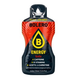 `Energy Cola - 7g Sachet makes 250ml of ready sugar-free energetic drink rich in vitamins- BOLERO®