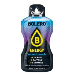 `Energy Mixed Punch - 7g Sachet makes 250ml of ready sugar-free energetic drink rich in vitamins- BOLERO®