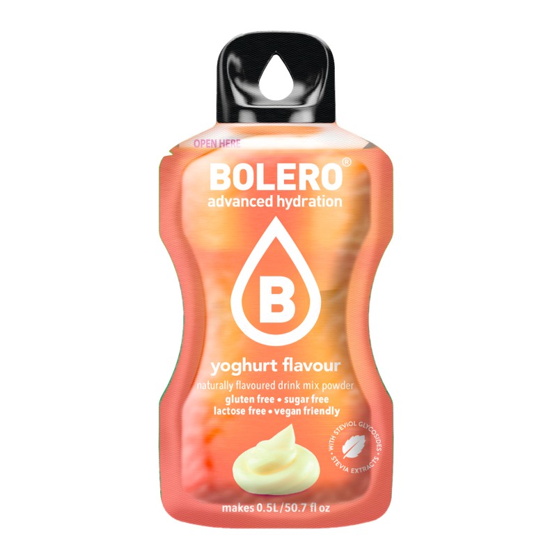 Yogurt - 3g Sachet makes 500ml of ready sugar-free drink or dessert - BOLERO®