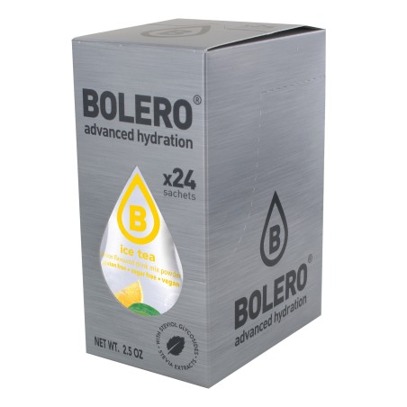 Ice Tea Lemon - 24 Sachets (24x8g) makes 36L. of sugar free drink.- BOLERO®