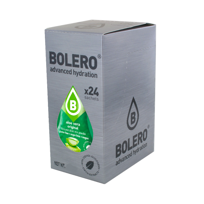 Aloe Vera Original - 24 Sachets (24x9g) makes 36L. of sugar free drink.- BOLERO®