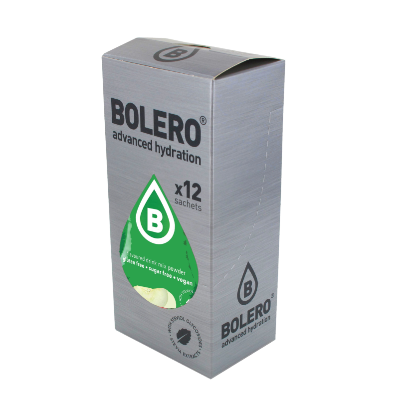 Cucumber - Box of 12 Sachets (12x3g) makes 6L. of sugar-free drink - BOLERO®