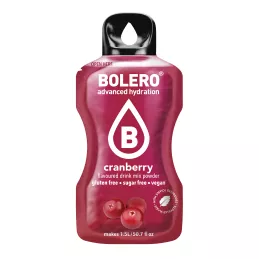 Cranberry - 9g Sachet for 1500ml of ready sugar-free drink - BOLERO®