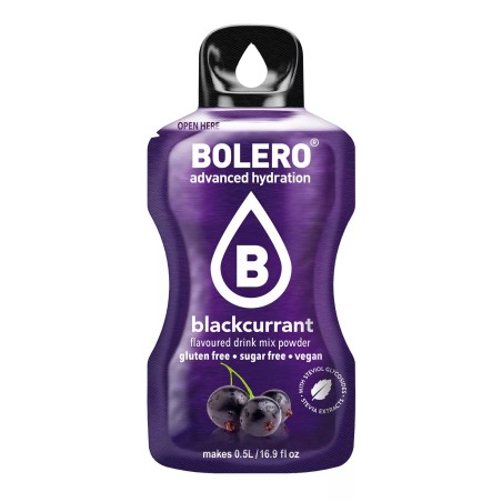 Blackcurrant - 3g Sachet for 500ml of ready sugar-free drink - BOLERO®