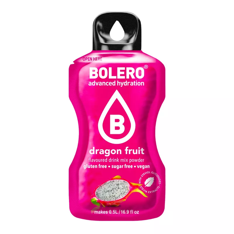Dragon Fruit - 3g Sachet for 500ml of ready sugar-free drink - BOLERO®