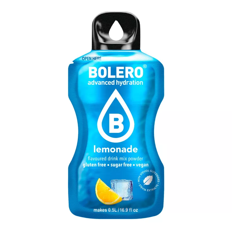 Lemonade - 3g Sachet for 500ml of ready sugar-free drink - BOLERO®