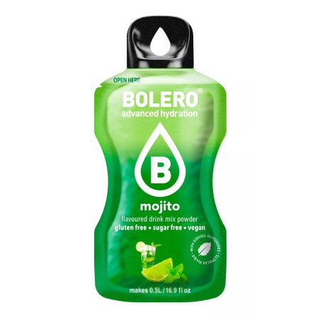 Mojito - 3g Sachet for 500ml of ready sugar-free drink - BOLERO®