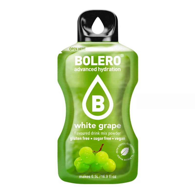 White Grape - 3g Sachet for 500ml of ready sugar-free drink - BOLERO®