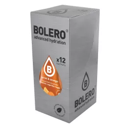 Carrot+Orange - Box of 12 Sachets (12x9g) sugar-free drink - BOLERO®
