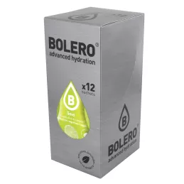 Lime - Box of 12 Sachets (12x9g) sugar-free drink - BOLERO®