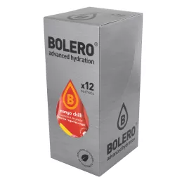 Mango Chilli - Box of 12 Sachets (12x9g) sugar-free drink - BOLERO®