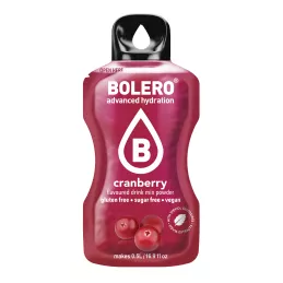 Cranberry - 3g Sachet for 500ml of ready sugar-free drink - BOLERO®