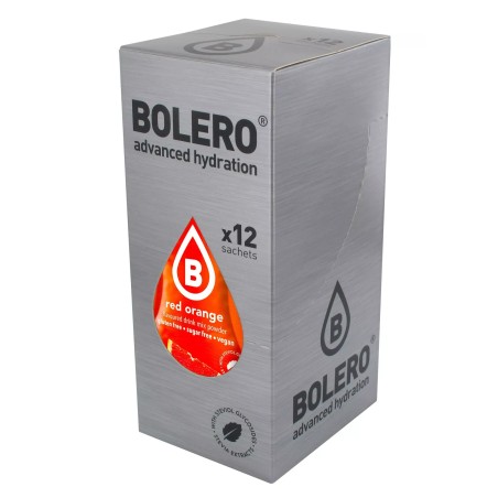 Red Orange - Box of 12 Sachets (12x9g) sugar-free drink - BOLERO®