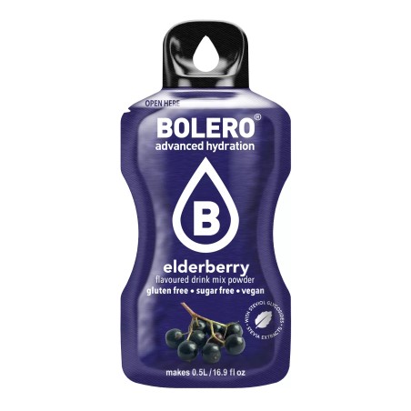 Elderberry - 3g Sachet for 500ml of ready sugar-free drink - BOLERO®